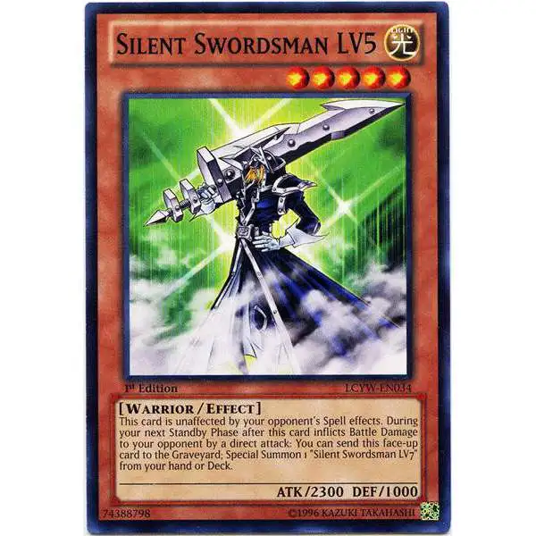 Carta Yu-Gi-Oh! Silent Magician LV8 - Edición Común 1ª Edición, De Legendary Collection 3