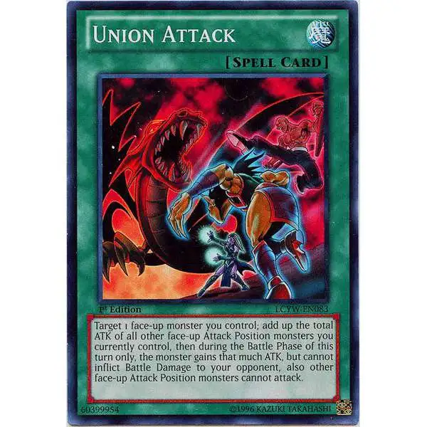 YuGiOh Trading Card Game Legendary Collection 3 Common Union Attack LCYW-EN083