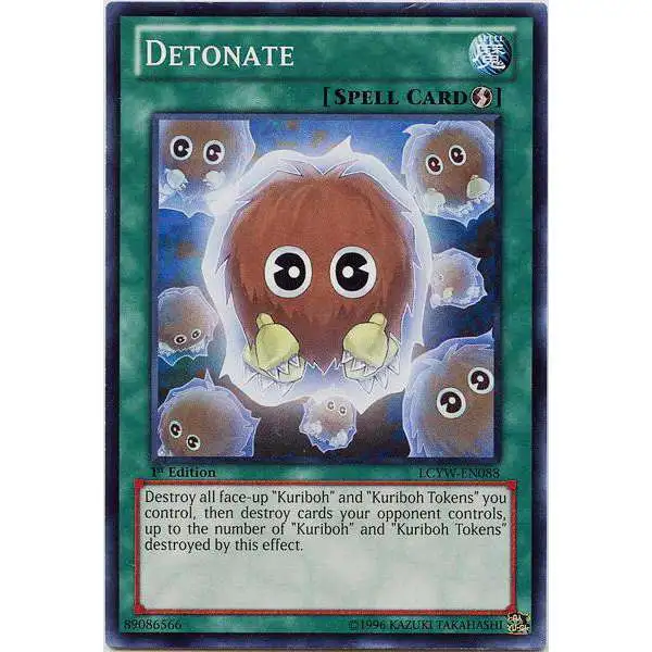 YuGiOh Trading Card Game Legendary Collection 3 Common Detonate LCYW-EN088