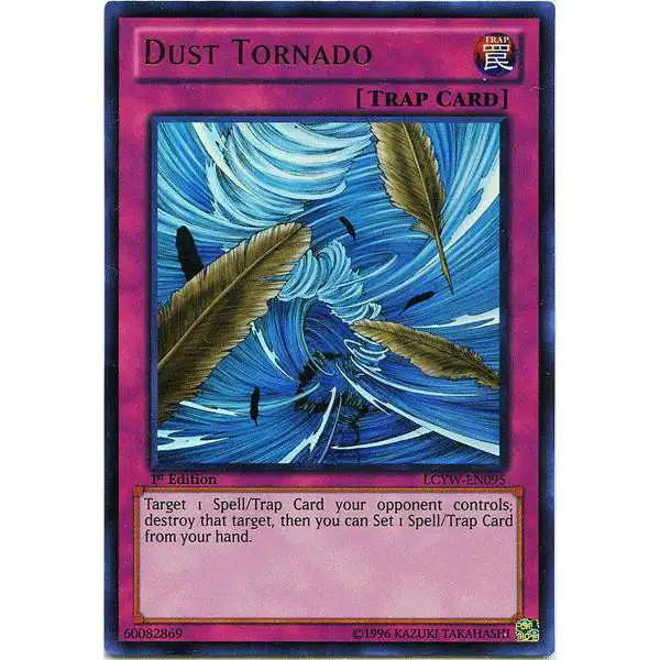 YuGiOh Trading Card Game Legendary Collection 3 Ultra Rare Dust Tornado LCYW-EN095