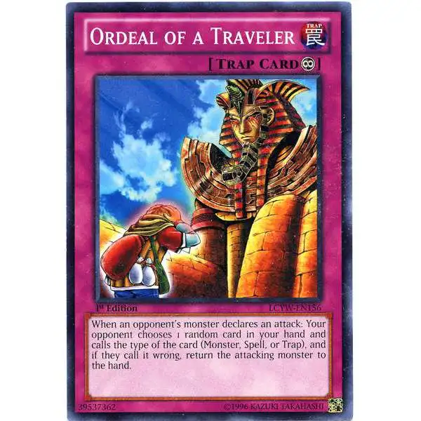 YuGiOh Trading Card Game Legendary Collection 3 Common Ordeal of a Traveler LCYW-EN156