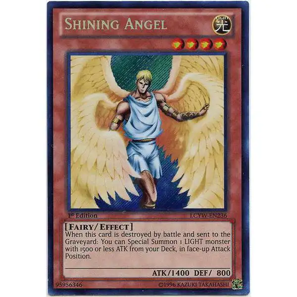 YuGiOh Trading Card Game Legendary Collection 3 Secret Rare Shining Angel LCYW-EN236