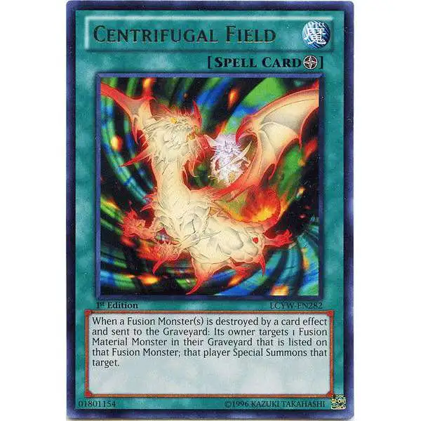 YuGiOh Trading Card Game Legendary Collection 3 Rare Centrifugal Field LCYW-EN282