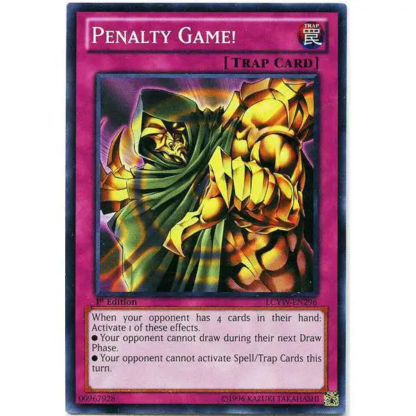 YuGiOh Trading Card Game Legendary Collection 3 Common Penalty Game! LCYW-EN296