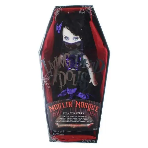 Living Dead Dolls Series 33 Moulin Morgue Ella Von Terra 10 Doll