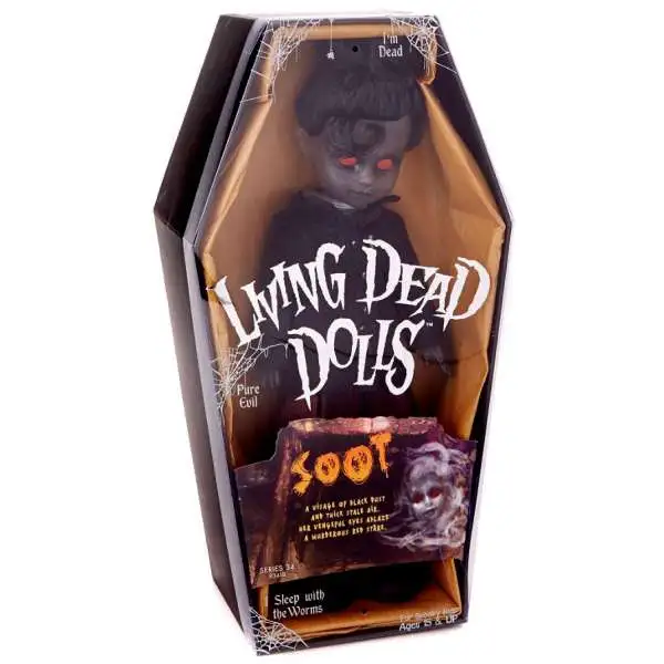 Living Dead Dolls Series 34 Soot Doll [Damaged Package]