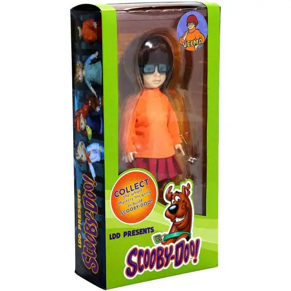 Living Dead Dolls Scooby Doo & Mystery Inc. LDD Presents Velma Doll [Contains Part to Build Scooby-Doo!]