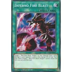 YuGiOh Trading Card Game Legendary Duelists: Season 1 Common Inferno Fire Blast LDS1-EN016