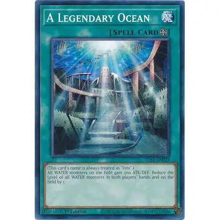 YuGiOh Trading Card Game Legendary Duelists: Season 1 Common A Legendary Ocean LDS1-EN029