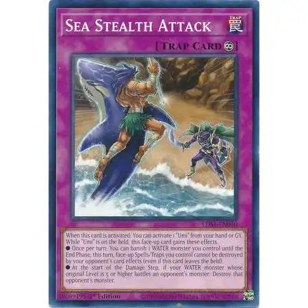 YuGiOh Trading Card Game Legendary Duelists: Season 1 Common Sea Stealth Attack LDS1-EN030