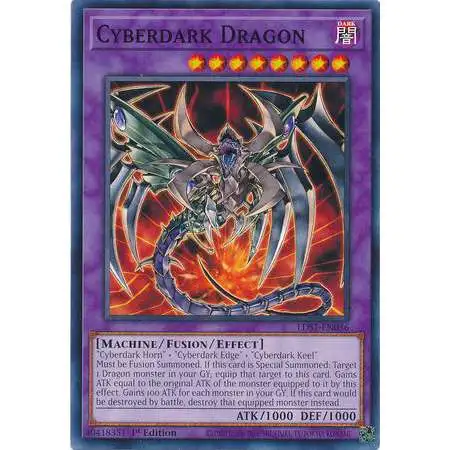 YuGiOh Trading Card Game Legendary Duelists: Season 1 Common Cyberdark Dragon LDS1-EN036