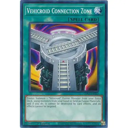 YuGiOh Trading Card Game Legendary Duelists: Season 1 Common Vehicroid Connection Zone LDS1-EN042