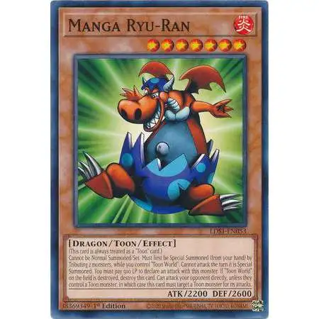 YuGiOh Trading Card Game Legendary Duelists: Season 1 Common Manga Ryu-Ran LDS1-EN053