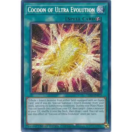 YuGiOh Trading Card Game Legendary Duelists: Season 1 Secret Rare Cocoon of Ultra Evolution LDS1-EN073 [Variant]