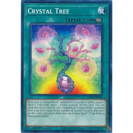 YuGiOh Trading Card Game Legendary Duelists: Season 1 Common Crystal Tree LDS1-EN108