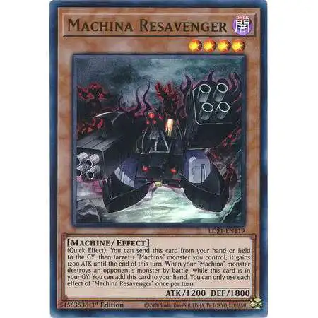 YuGiOh Trading Card Game Legendary Duelists: Season 1 Ultra Rare Machina Resavenger LDS1-EN119