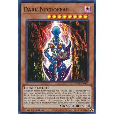YuGiOh Legendary Duelists: Season 3 Ultra Rare Dark Necrofear LDS3-EN002 [Blue]