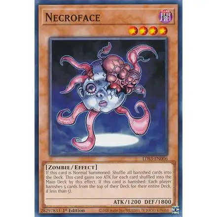 YuGiOh Legendary Duelists: Season 3 Common Necroface LDS3-EN006