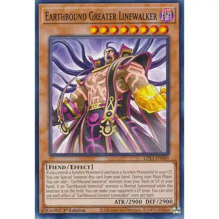 YuGiOh Legendary Duelists: Season 3 Common Earthbound Greater Linewalker LDS3-EN049