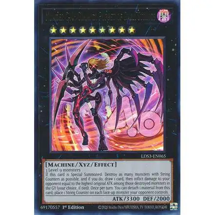 YuGiOh Legendary Duelists: Season 3 Ultra Rare Number C40: Gimmick Puppet of Dark Strings LDS3-EN065