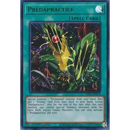 YuGiOh Legendary Duelists: Season 3 Ultra Rare Predapractice LDS3-EN079 [Blue]