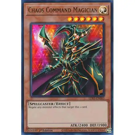 YuGiOh Legendary Duelists: Season 3 Ultra Rare Chaos Command Magician LDS3-EN083 [Blue]