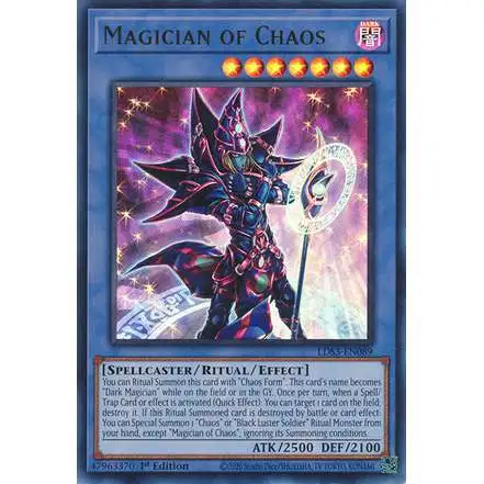 YuGiOh Legendary Duelists: Season 3 Ultra Rare Magician of Chaos LDS3-EN089