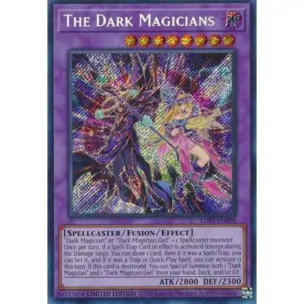 YuGiOh Legendary Duelists: Season 3 Secret Rare The Dark Magicians LDS3-EN090