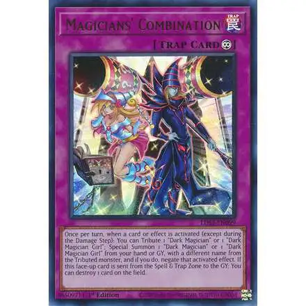 YuGiOh Legendary Duelists: Season 3 Ultra Rare Magicians' Combination LDS3-EN099 [Red]