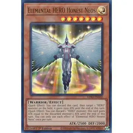 YuGiOh Legendary Duelists: Season 3 Ultra Rare Elemental HERO Honest Neos LDS3-EN102 [Blue]