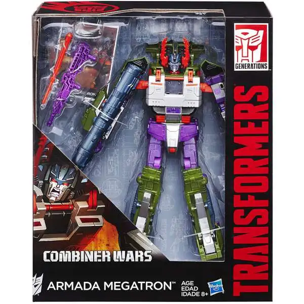 Transformers Generations Combiner Wars Armada Megatron Leader Action Figure [Damaged Package, Mint Figures]