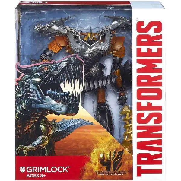 Transformers Age of Extinction Grimlock Leader Action Figure [Damaged Package, Mint Figure]