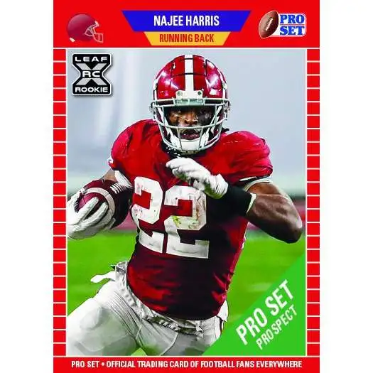 NFL 2021 Pro Set Football Najee Harris PS7 [XRC Rookie Card]