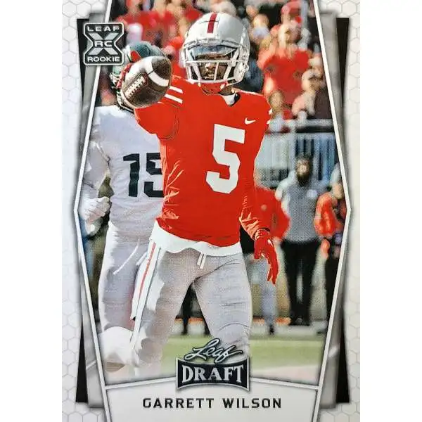 2022 LEAF DRAFT GARRETT WILSON #07 OHIO STATE UNIVERSITY ROOKIE CARD  NM/MINT