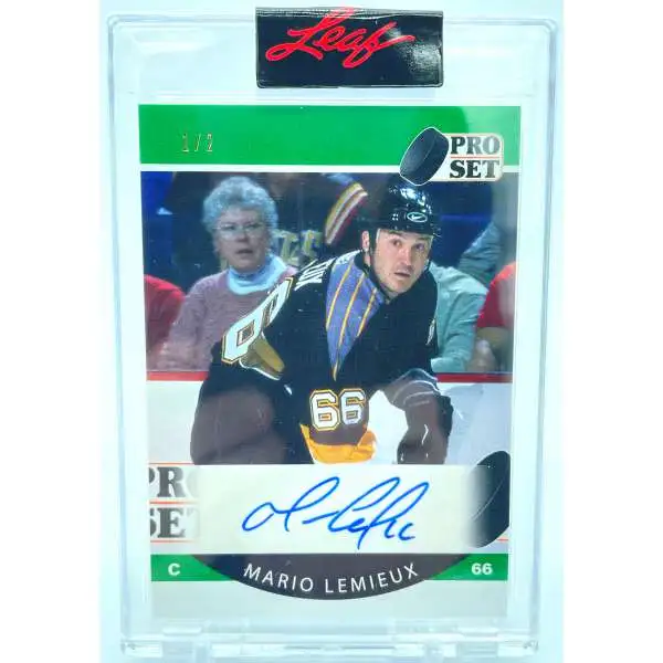 NHL 2021 Leaf Pro Set Mario Lemieux #1/2