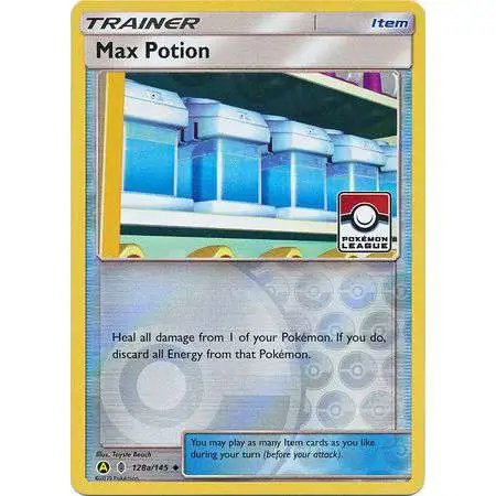 Trading Card Game Pokemon League Promo Reverse Holo Max Potion #128a