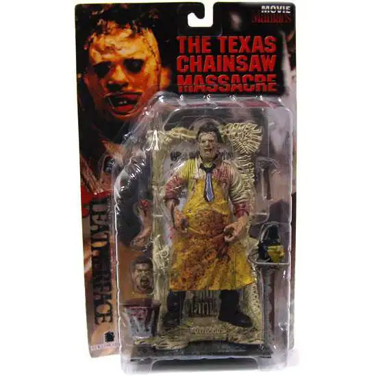McFarlane Toys The Texas Chainsaw Massacre Movie Maniacs Leatherface Action Figure [Bloody, Damaged Package]