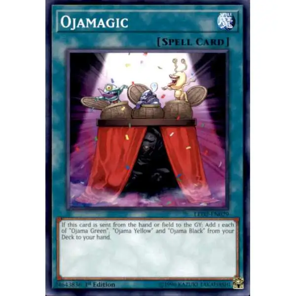 YuGiOh Trading Card Game Legendary Duelists: Ancient Millennium Common Ojamagic LED2-EN029