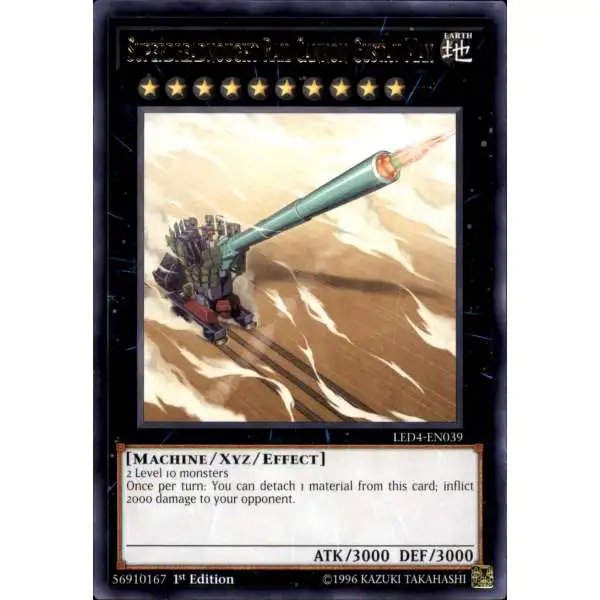 superdreadnought deck yugioh Number 81: Rail Cannon Super Dora [TDIL-EN091] Super  Gear Gaming Fayetteville Single Cards YuGiOh Trading Card Game Legendary