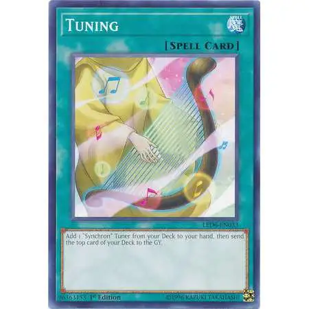 YuGiOh Trading Card Game Legendary Duelists: Magical Hero Common Tuning LED6-EN033