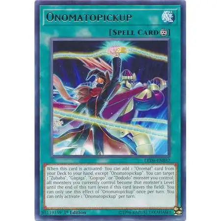 YuGiOh Legendary Duelists Season 3 Single Card Common Onomatopickup  LDS3-EN128 - ToyWiz
