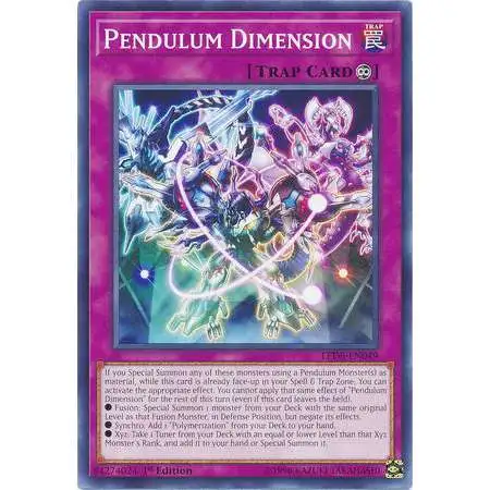 YuGiOh Trading Card Game Legendary Duelists: Magical Hero Common Pendulum Dimension LED6-EN049