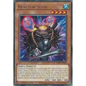 YuGiOh Trading Card Game Legendary Duelists Rage of Ra Rare Reactor Slime LED7-EN002