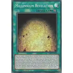 YuGiOh Trading Card Game Legendary Duelists Rage of Ra Super Rare Millennium Revelation LED7-EN006