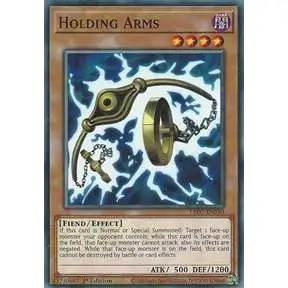YuGiOh Trading Card Game Legendary Duelists Rage of Ra Common Holding Arms LED7-EN010