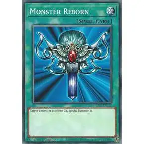 YuGiOh Trading Card Game Legendary Duelists Rage of Ra Common Monster Reborn LED7-EN012
