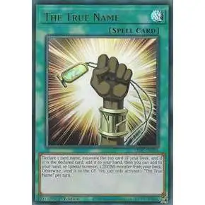 YuGiOh Trading Card Game Legendary Duelists Rage of Ra Ultra Rare The True Name LED7-EN014