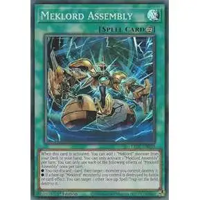 YuGiOh Trading Card Game Legendary Duelists Rage of Ra Super Rare Meklord Assembly LED7-EN020