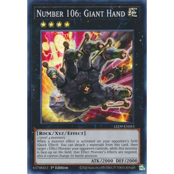 yugioh duels from the deep card list price Trading Game Legendary Duelists Super Rare Number 106: Giant Hand Led9-en053 Dive into the next Legendary Duelists booster pack featuring new cards for 3 WATER monster strategies used by Duelists from the Yu Legendary Duelists: Duels From the