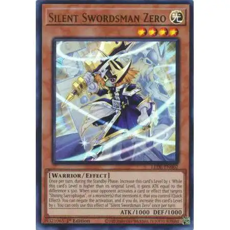 YuGiOh Trading Card Game Legacy of Destruction Ultra Rare Silent Swordsman Zero LEDE-EN002